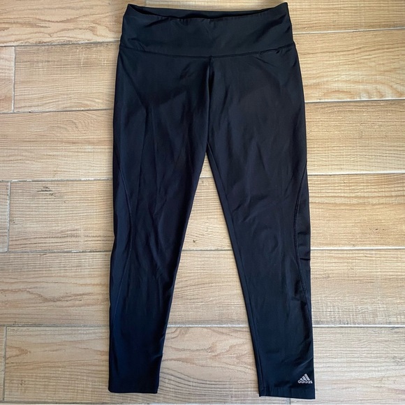 Adidas 7/8 Black Leggings Sz. Medium - Picture 2 of 6